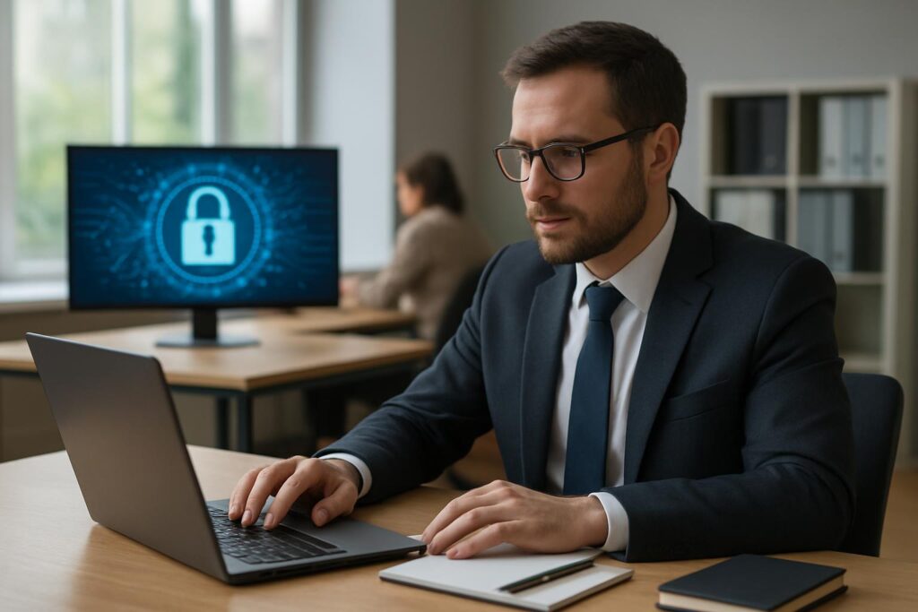 Jak efektywnie zabezpieczyć firmę przed ryzykiem cyberzagrożeń finansowych?
